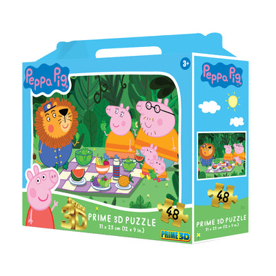 3D Rompecabezas Peppa Pig Picnic W1 X 48Pc - Toysmart_001