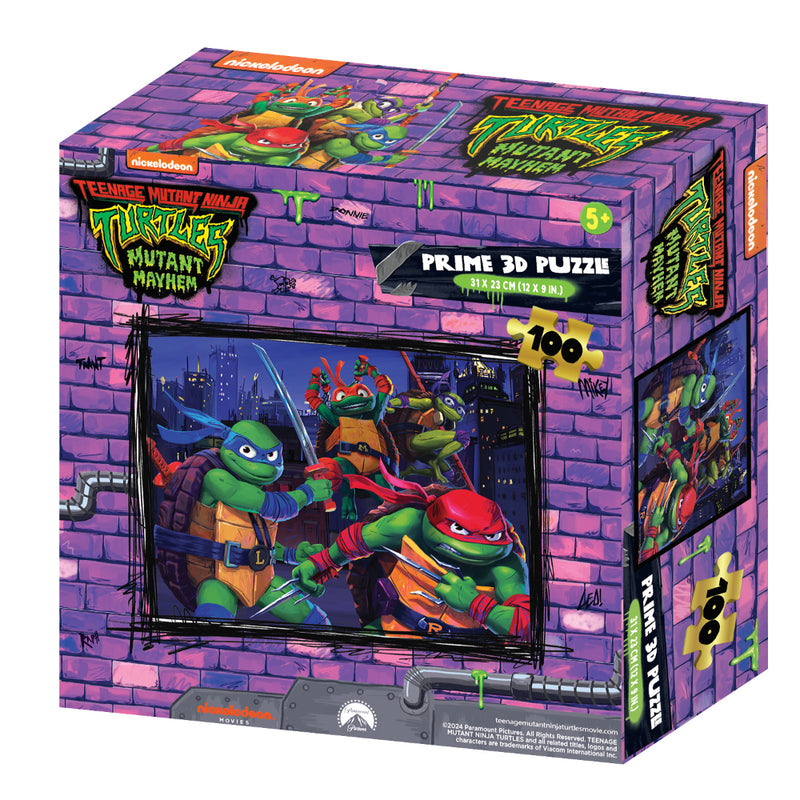 3D Rompecabezas Tortugas Ninja Película W1 X 100Pc - Toysmart_003