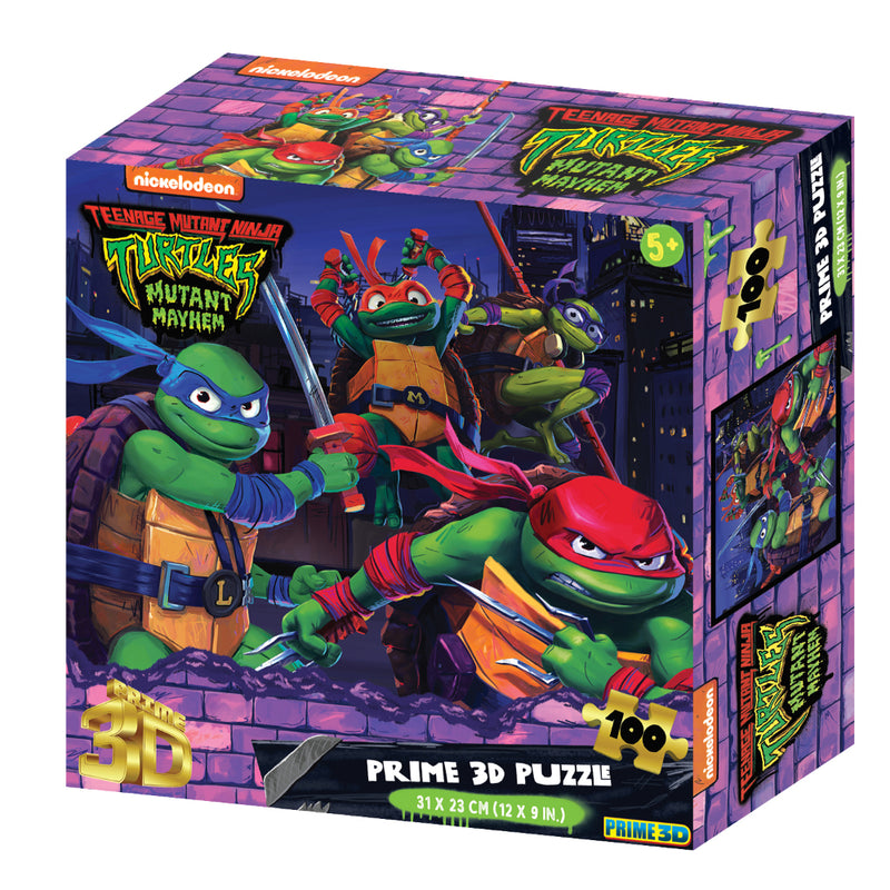 3D Rompecabezas Tortugas Ninja Película W1 X 100Pc - Toysmart_001