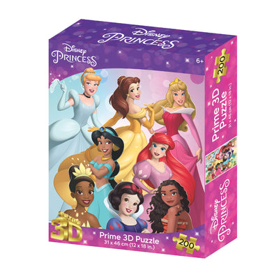 3D Rompecabezas Princesas Disney 8 W1 X 200Pc - Toysmart_001