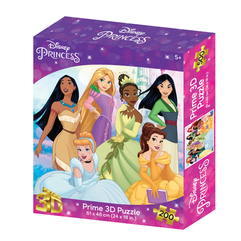 3D Rompecabezas Princesas Disney 10 W1 X 200Pc - Toysmart_001