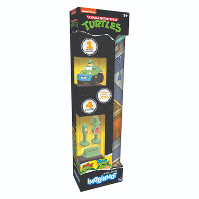 Tapete Juego Imaginmat Deluxe Con Vehículo Y Accesorios Tortugas Ninja - Toysmart_001