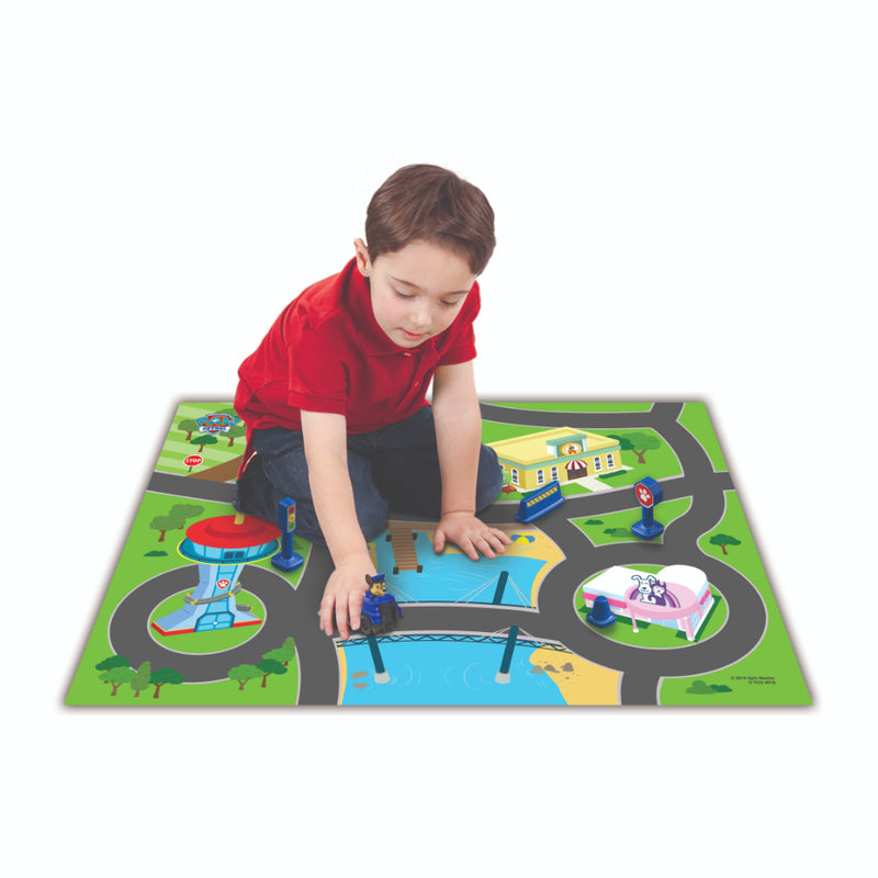 Tapete De Juego Imaginmat Deluxe Con Vehículo Y Accesorios Paw Patrol - Toysmart_004