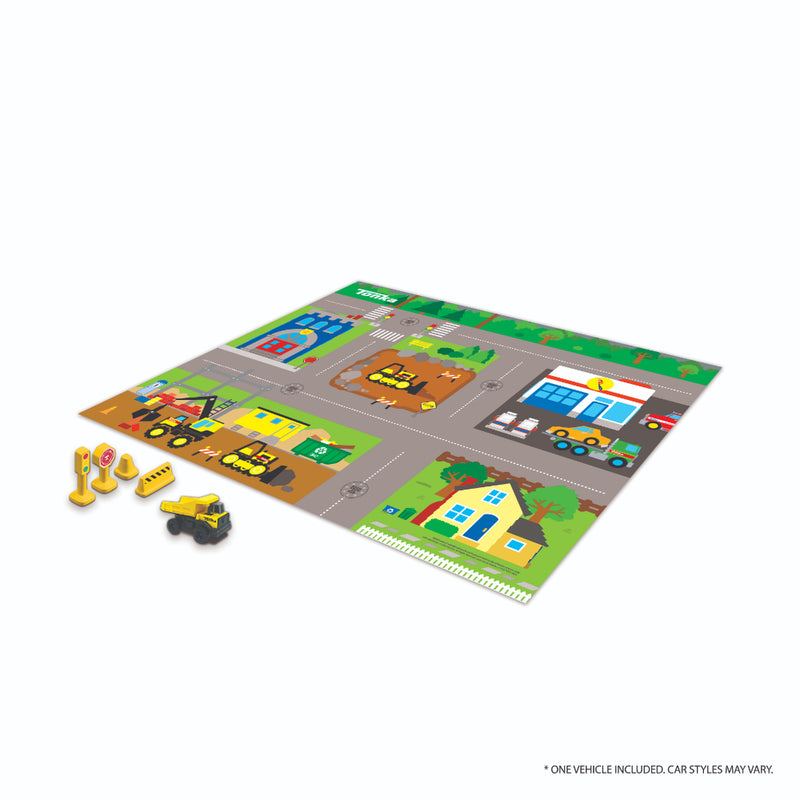 Tapete De Juego Imaginmat Deluxe Con Vehículo Y Accs Tonka - Toysmart_002