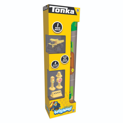 Tapete De Juego Imaginmat Deluxe Con Vehículo Y Accs Tonka - Toysmart_001