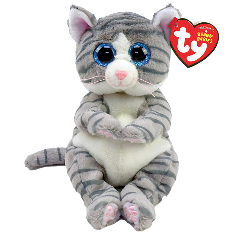 Ty Beanie Bellies Mitzi Gato Gris Regular - Toysmart_001