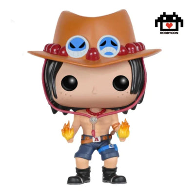 Pop Anime: One Piece - Portgas D. Ace Fig. Vinil - Toysmart_002