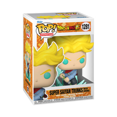 Pop Anime: Dbs- Ss Trunks C/ Espada Fig. Vinil - Toysmart_001