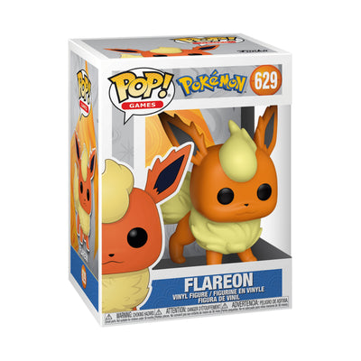 Pop Games: Pokemon- Flareon Fig. Vinil - Toysmart_001