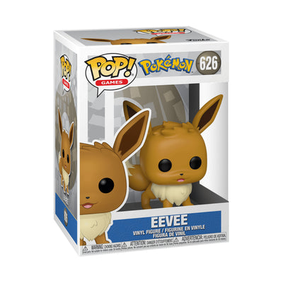 Pop Games:  Pokemon - Eevee Fig. Vinil - Toysmart_001