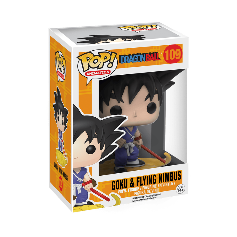 Pop Anime:  Dragon Ball Z - Goku & Nimbus Nube  Fig. Vinil - Toysmart_001