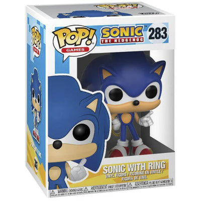 Pop Games: Sonic - Sonic Con Anillo Fig. Vinil - Toysmart_001