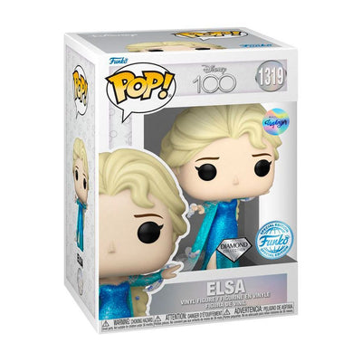 Pop Disney: Princesas Disney 100 Años - Elsa Fig. Vinil - Toysmart_001