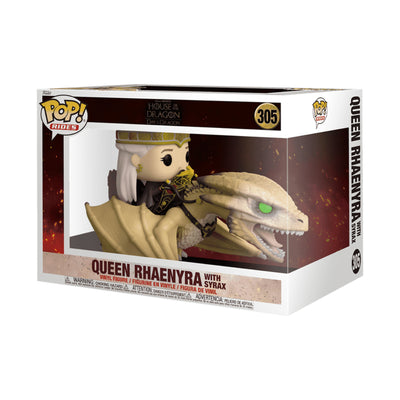 Pop Rides: House Of The Dragons- Rhaenyra Con Syrax De Lujo Fig. Vinil - Toysmart_001