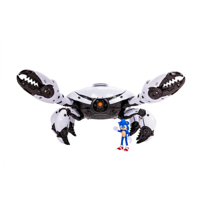 Sonic 3 Película Set De Batalla Cangrejo Mecha C/Figura 2,5'' - Toysmart_006