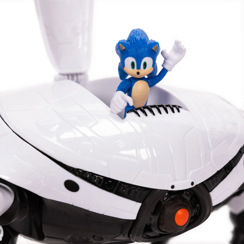 Sonic 3 Película Set De Batalla Cangrejo Mecha C/Figura 2,5&