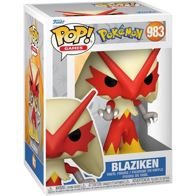 Pop Games: Pokemon- Blaziken Fig. Vinil - Toysmart_001