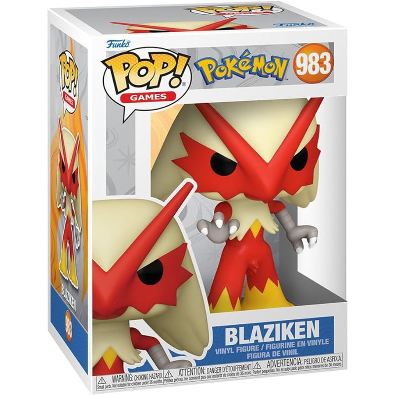 Pop Games: Pokemon- Blaziken Fig. Vinil - Toysmart_001