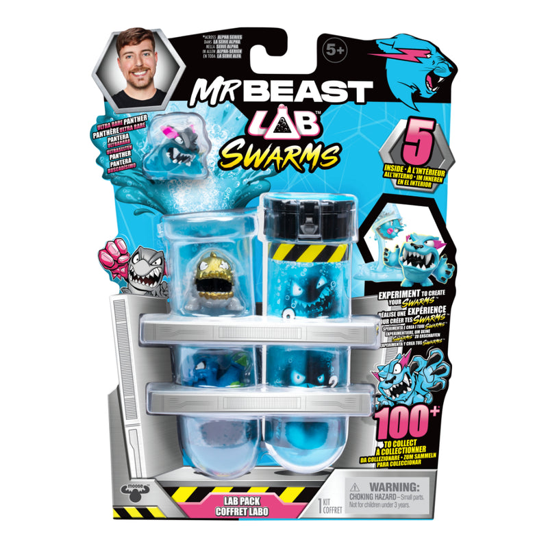 Mrbeast Lab Biomites Lab Tubo De Ensayo X 5 Micro Figuras - Toysmart_001