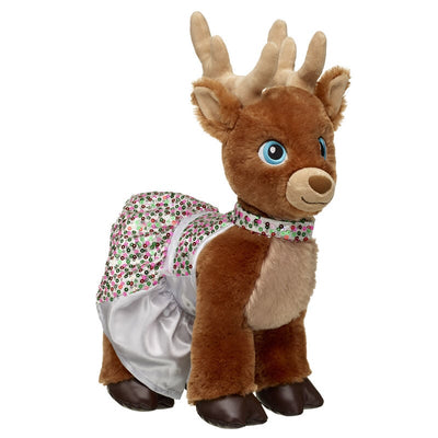 Build-A-Bear Navidad Vestido Lentejuelas