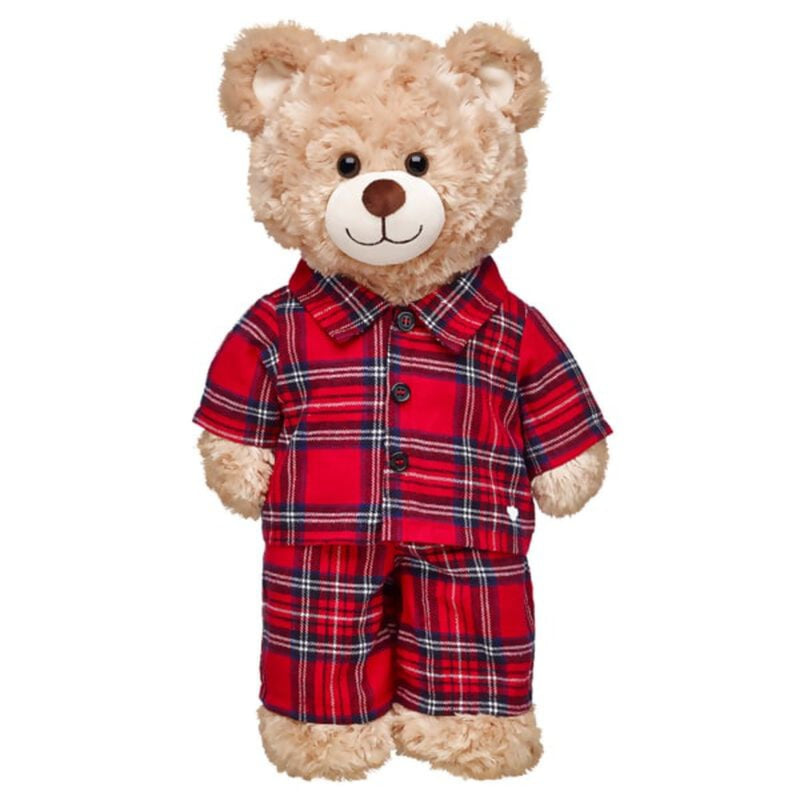 Build-A-Bear Ropa Pijama Roja Cuadros - Toysmart_002