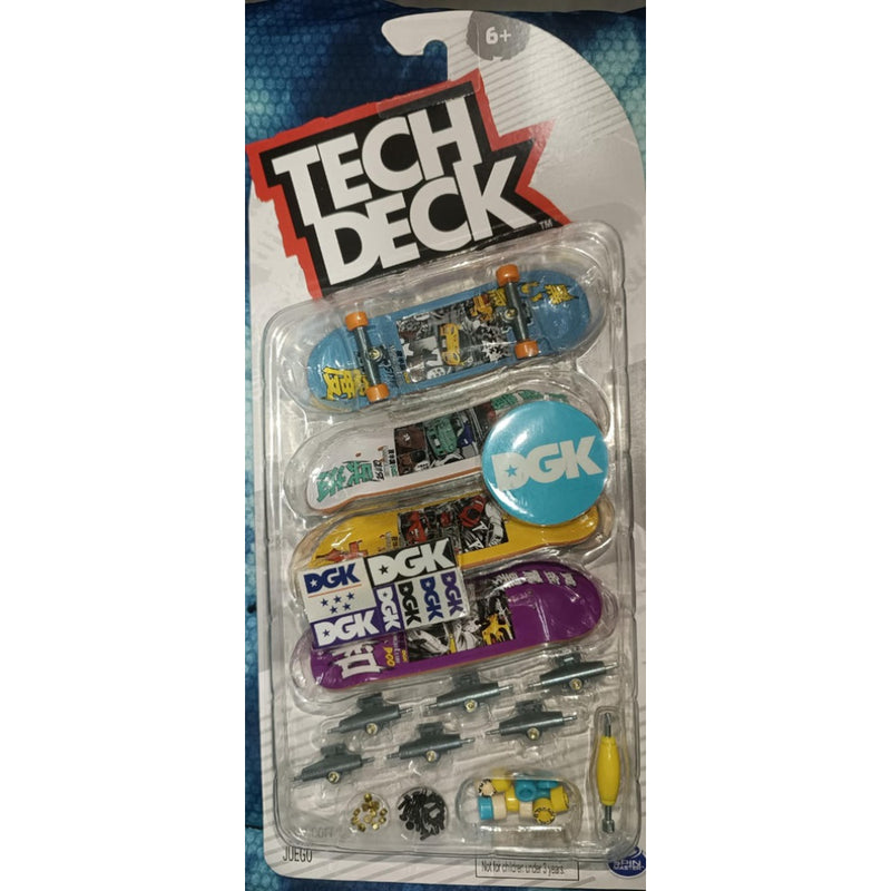 Tech Deck Set Múltiple X 4 Dkg  - Toysmart_001