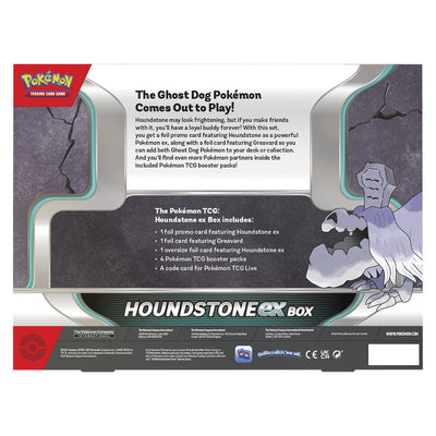 Caja Pokémon Tcg Houndstone Ex Box Surtido Sorpresa (Inglés)  - Toysmart_003