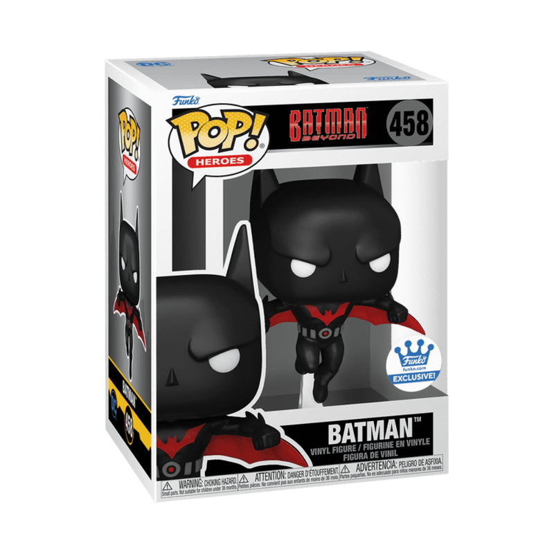 Pop Heroes: Dc Comics- Batman Negro Beyond Con Chase Fig. Vinil - Toysmart_001