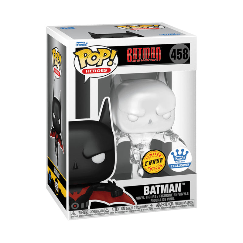 Pop Heroes: Dc Comics- Batman Traslucido Beyond Con Chase Fig. Vinil - Toysmart_001
