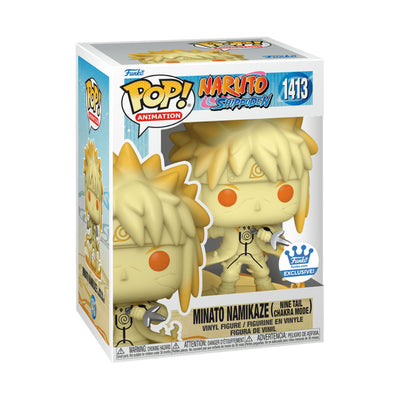 Pop Anime: Box  Minato Namikaze  Fig. Vinil - Toysmart_001