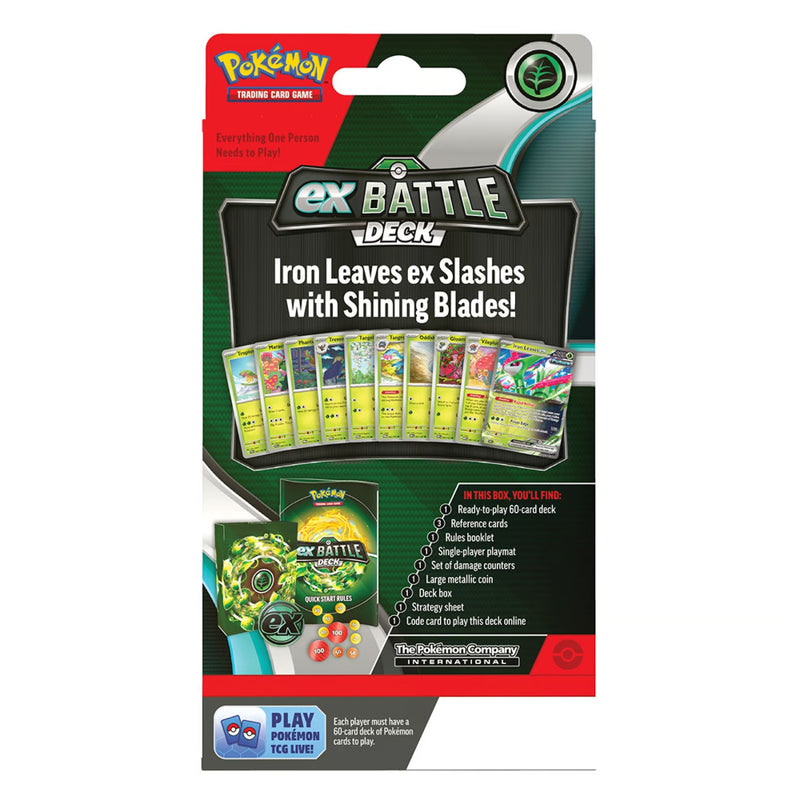 Pokémon Tcg Iron Ex Bat Deck Eng Surtido Sorpresa (Inglés) - Toysmart_003