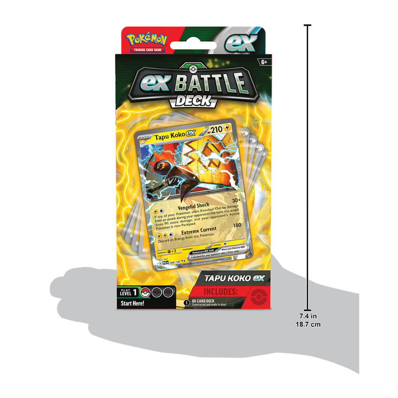 Pokémon Tcg Koko Ex Bat Deck Eng Surtido Sorpresa (Inglés) - Toysmart_003