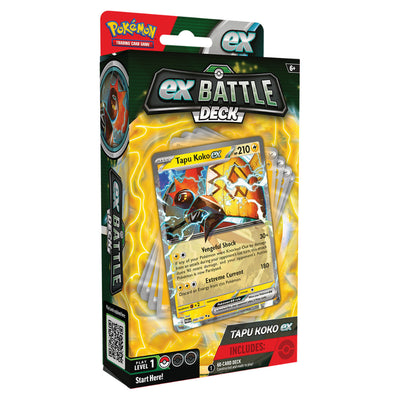 Pokémon Tcg Koko Ex Bat Deck Eng Surtido Sorpresa (Inglés) - Toysmart_001