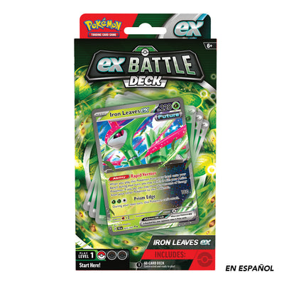 Pokémon Tcg Iron Ex Bat Deck Spa Surtido Sorpresa (Español) - Toysmart_001