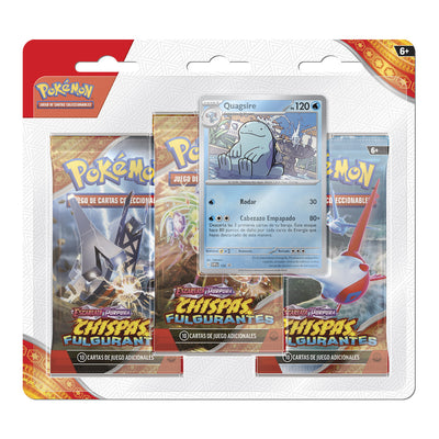 Pokémon Tcg Quagsire Surging Sparks-3Pk Surtido Sorpresa (Español) - Toysmart_001