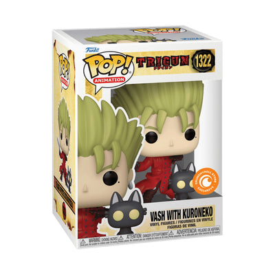 Pop&Buddy: Trigun- Vash W/Kuroneko Fig. Vinyl - Toysmart_001