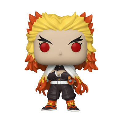 Pop Anime: Demon Slayer- Rengoku Fig. Vinyl - Toysmart_002