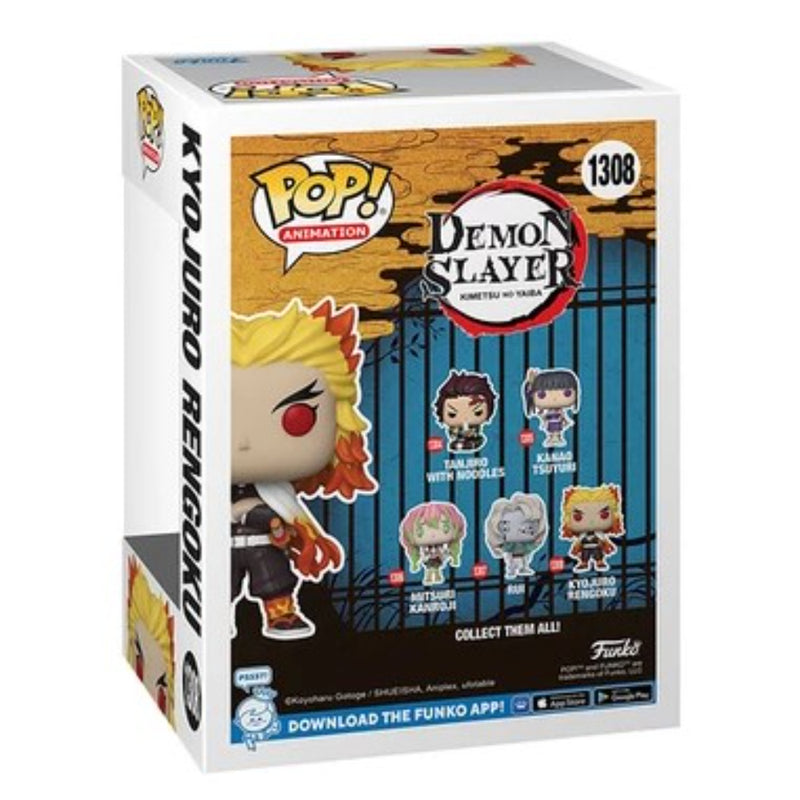 Pop Anime: Demon Slayer- Rengoku Fig. Vinyl - Toysmart_003
