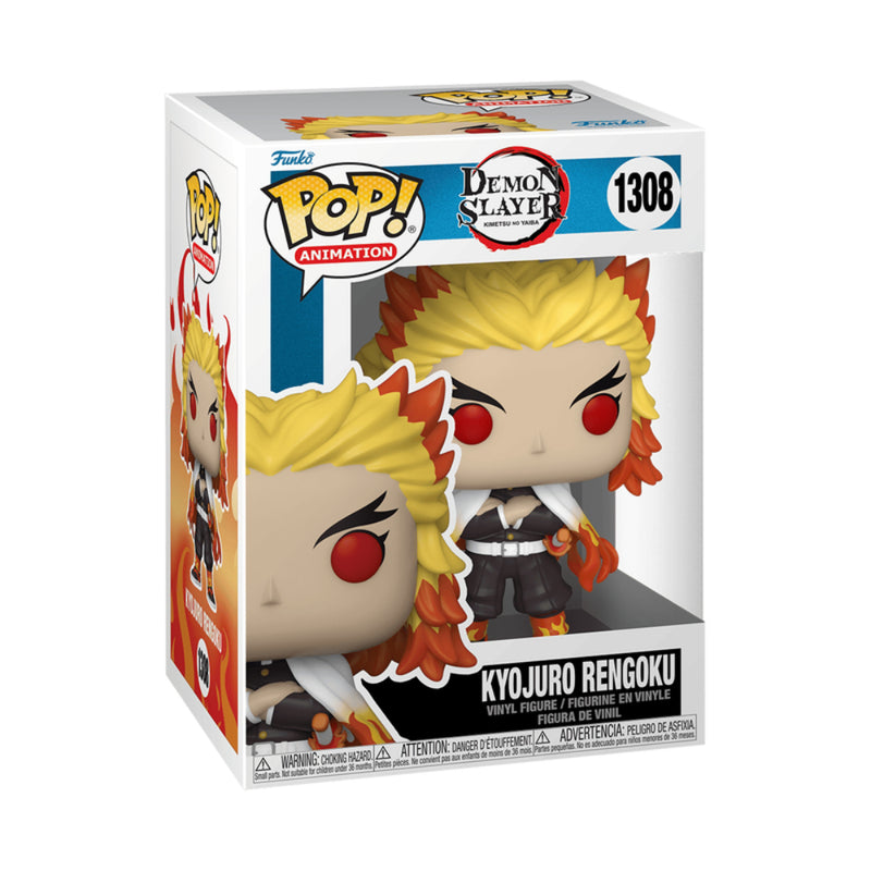 Pop Anime: Demon Slayer- Rengoku Fig. Vinyl - Toysmart_001