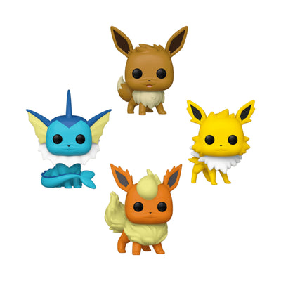 Pop Games: Pokemon- Eeveelutions 4Pk Fig. Vinyl - Toysmart_002
