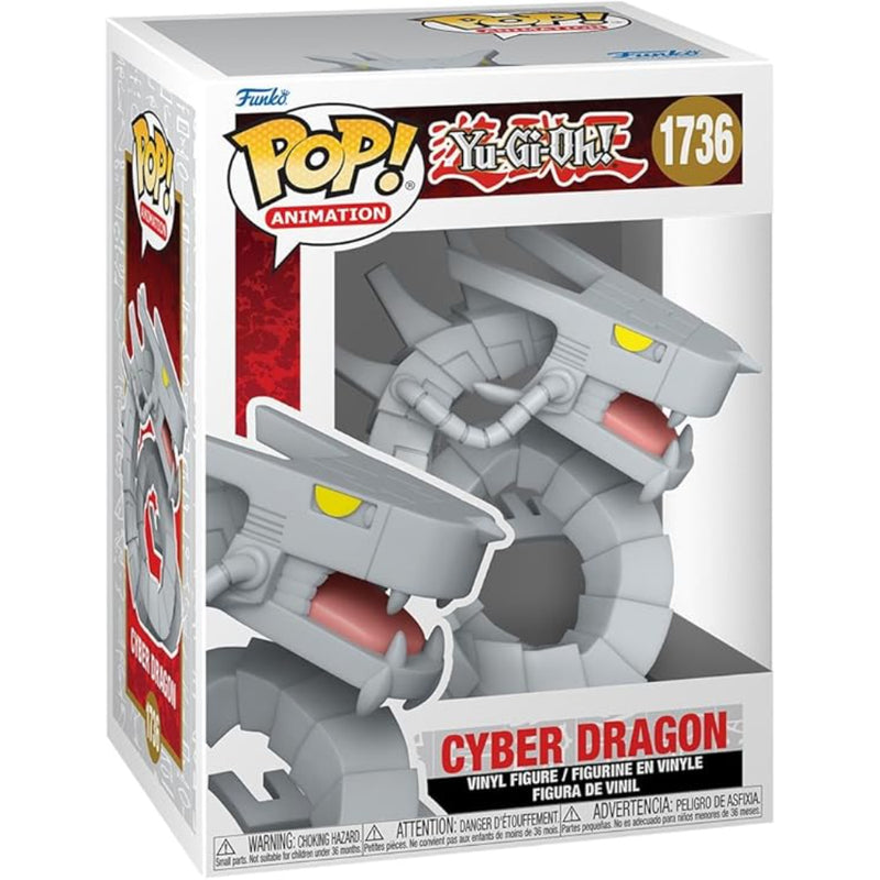 Pop Animation: Yu-Gi-Oh!- Cyber Dragon Fig.Vinyl - Toysmart_001