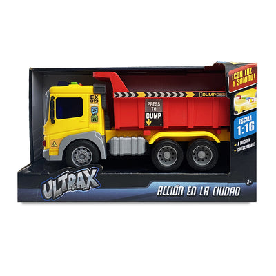 Ultrax Vehículo De La Ciudad - Volqueta - Toysmart_001