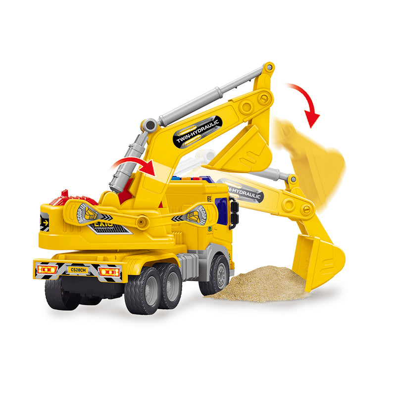 Ultrax Vehículo De La Ciudad 1:16 - Excavadora - Toysmart_003