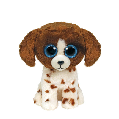 Ty Beanie Boos Muddles Perro Cafe Blanco Regular - Toysmart_001