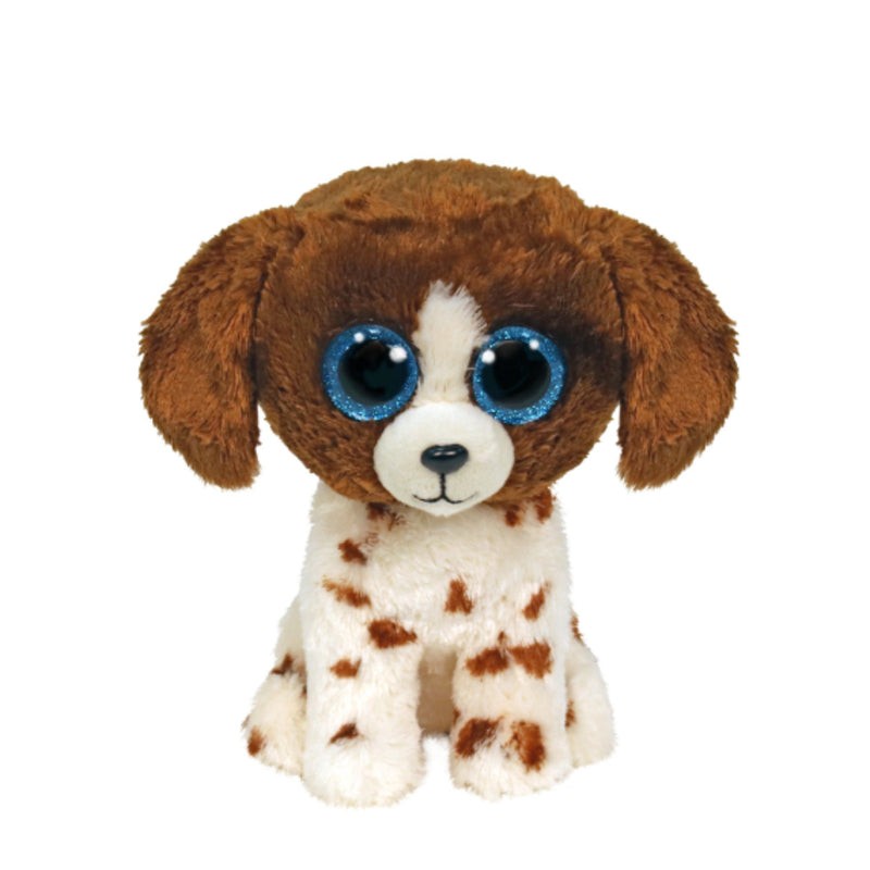 Ty Beanie Boos Muddles Perro Cafe Blanco Regular - Toysmart_001