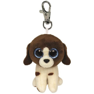 Ty Beanie Boos Muddles Perro Cafe-Blanco Clip - Toysmart_001