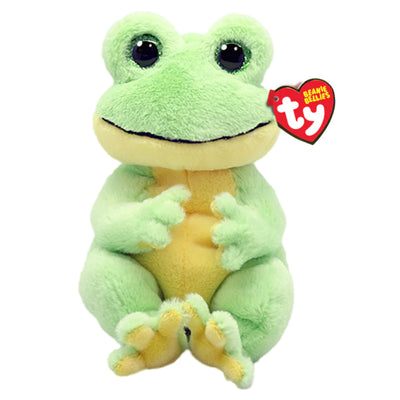 Ty Beanie Bellies Snapper Rana Verde Mediano - Toysmart_001