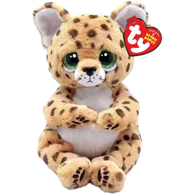 Ty Beanie Bellies Lloyd Leopardo Bronceado Regular - Toysmart_001