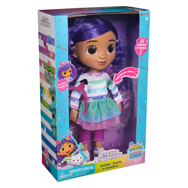 Gabbys Doll House Muñeca Canta Y Celebra - Esp. - Toysmart_001