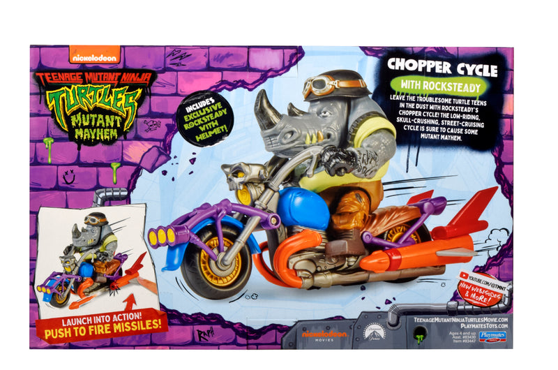 Tmnt Movie Vehículo Con Fig Rocksteady - Toysmart_003